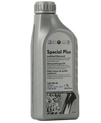 Масло моторное синтетическое VAG SPECIAL PLUS 5W-40 1л